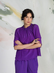 Ruffle Variant Top
