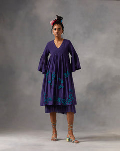Deeply in Purple Dress