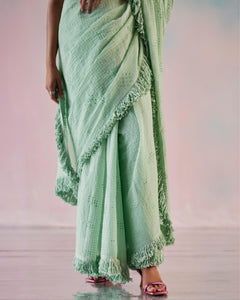 Cloud Pink Haven Saree (RTS)
