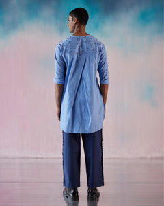 Blue Whist Pant